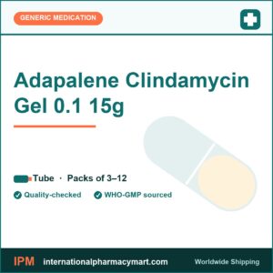 Adapalene Clindamycin Gel 0.1 15g | International Pharmacy Mart