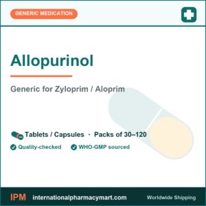 Allopurinol - generic Zyloprim / Aloprim | International Pharmacy Mart