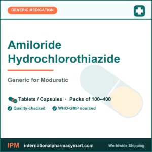 Amiloride Hydrochlorothiazide - generic Moduretic | International Pharmacy Mart