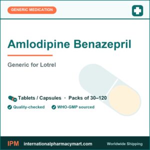 Amlodipine Benazepril - generic Lotrel | International Pharmacy Mart