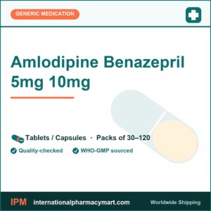 Amlodipine Benazepril 5mg 10mg | International Pharmacy Mart