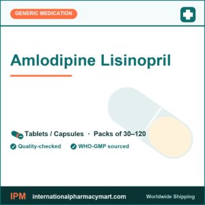 Amlodipine Lisinopril | International Pharmacy Mart