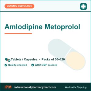 Amlodipine Metoprolol | International Pharmacy Mart