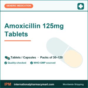 Amoxicillin 125mg Tablets | International Pharmacy Mart