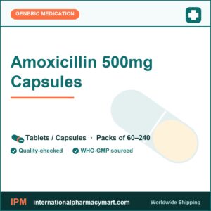 Amoxicillin 500mg Capsules | International Pharmacy Mart