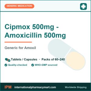Cipmox 500mg - Amoxicillin 500mg - generic Amoxil | International Pharmacy Mart