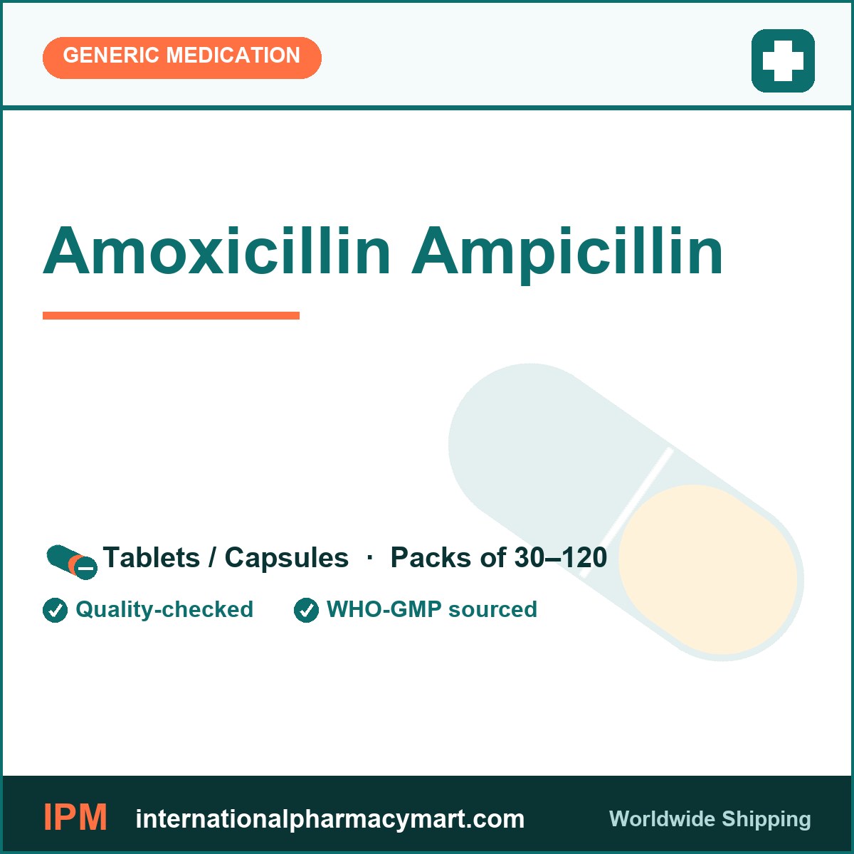 Amoxicillin Ampicillin | International Pharmacy Mart