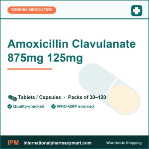 Amoxicillin Clavulanate 875mg 125mg | International Pharmacy Mart