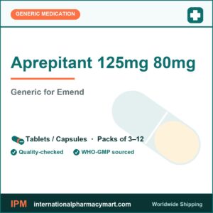 Aprepitant 125mg 80mg - generic Emend | International Pharmacy Mart