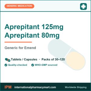 Aprepitant 125mg Aprepitant 80mg - generic Emend | International Pharmacy Mart