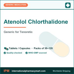 Atenolol Chlorthalidone - generic Tenoretic | International Pharmacy Mart