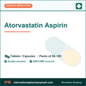 Atorvastatin Aspirin | International Pharmacy Mart