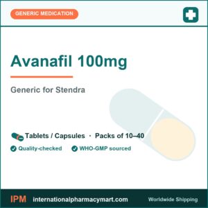 Avanafil 100mg - generic Stendra | International Pharmacy Mart