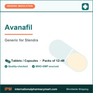 Avanafil - generic Stendra | International Pharmacy Mart