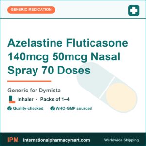 Azelastine Fluticasone 140mcg 50mcg Nasal Spray 70 Doses - generic Dymista | International Pharmacy Mart