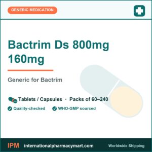 Bactrim Ds 800mg 160mg - generic Bactrim | International Pharmacy Mart