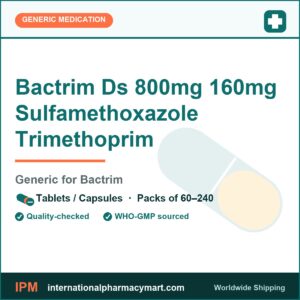 Bactrim Ds 800mg 160mg Sulfamethoxazole Trimethoprim - generic Bactrim | International Pharmacy Mart