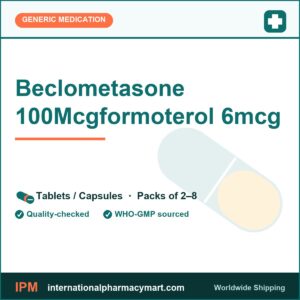 Beclometasone 100Mcgformoterol 6mcg | International Pharmacy Mart
