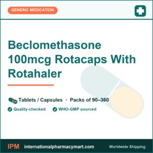 Beclomethasone 100mcg Rotacaps With Rotahaler | International Pharmacy Mart