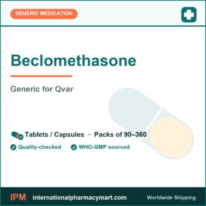Beclomethasone - generic Qvar | International Pharmacy Mart