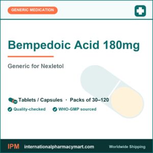 Bempedoic Acid 180mg - generic Nexletol | International Pharmacy Mart