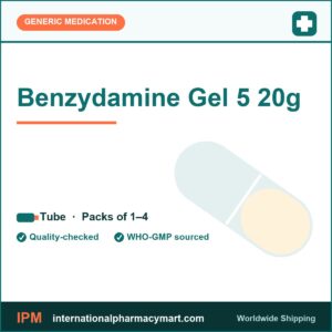 Benzydamine Gel 5 20g | International Pharmacy Mart