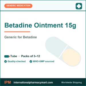 Betadine Ointment 15g - generic Betadine | International Pharmacy Mart