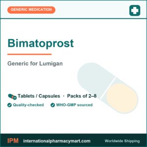 Bimatoprost - generic Lumigan | International Pharmacy Mart