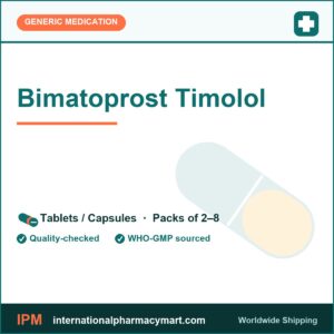 Bimatoprost Timolol | International Pharmacy Mart