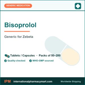 Bisoprolol - generic Zebeta | International Pharmacy Mart