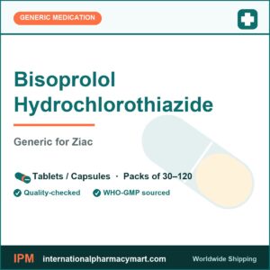 Bisoprolol Hydrochlorothiazide - generic Ziac | International Pharmacy Mart