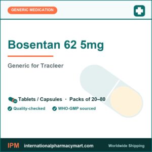 Bosentan 62 5mg - generic Tracleer | International Pharmacy Mart
