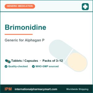 Brimonidine - generic Alphagan P | International Pharmacy Mart