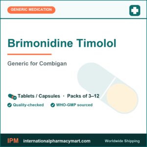 Brimonidine Timolol - generic Combigan | International Pharmacy Mart
