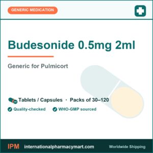 Budesonide 0.5mg 2ml - generic Pulmicort | International Pharmacy Mart