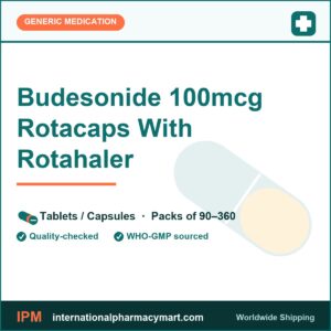 Budesonide 100mcg Rotacaps With Rotahaler | International Pharmacy Mart