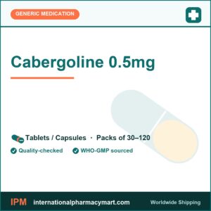 Cabergoline 0.5mg | International Pharmacy Mart