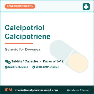 Calcipotriol Calcipotriene - generic Dovonex | International Pharmacy Mart