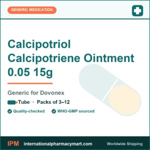 Calcipotriol Calcipotriene Ointment 0.05 15g - generic Dovonex | International Pharmacy Mart
