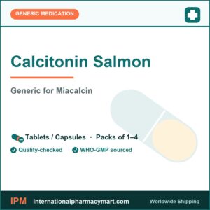 Calcitonin Salmon - generic Miacalcin | International Pharmacy Mart