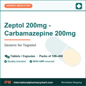 Zeptol 200mg - Carbamazepine 200mg - generic Tegretol | International Pharmacy Mart