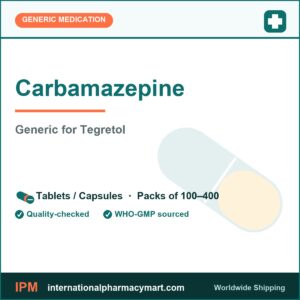 Carbamazepine - generic Tegretol | International Pharmacy Mart
