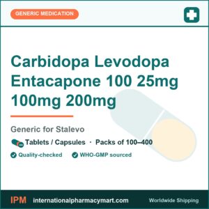 Carbidopa Levodopa Entacapone 100 25mg 100mg 200mg - generic Stalevo | International Pharmacy Mart