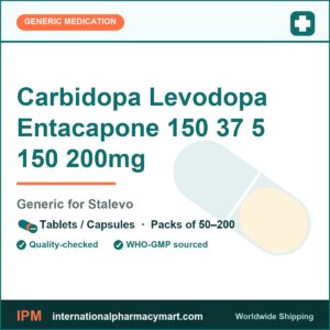 Carbidopa Levodopa Entacapone 150 37 5 150 200mg - generic Stalevo | International Pharmacy Mart