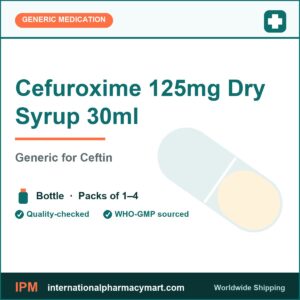 Cefuroxime 125mg Dry Syrup 30ml - generic Ceftin | International Pharmacy Mart