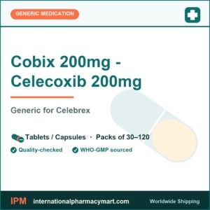 Cobix 200mg - Celecoxib 200mg - generic Celebrex | International Pharmacy Mart