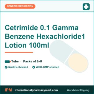 Cetrimide 0.1 Gamma Benzene Hexachloride1 Lotion 100ml | International Pharmacy Mart