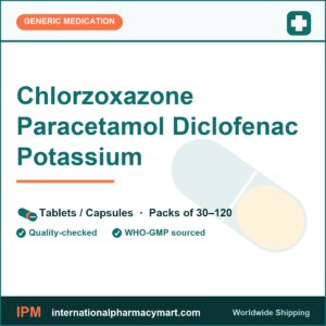 Chlorzoxazone Paracetamol Diclofenac Potassium | International Pharmacy Mart
