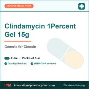 Clindamycin 1Percent Gel 15g - generic Cleocin | International Pharmacy Mart
